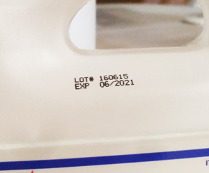 Expiration Dates, Lot Numbers & Batch Codes